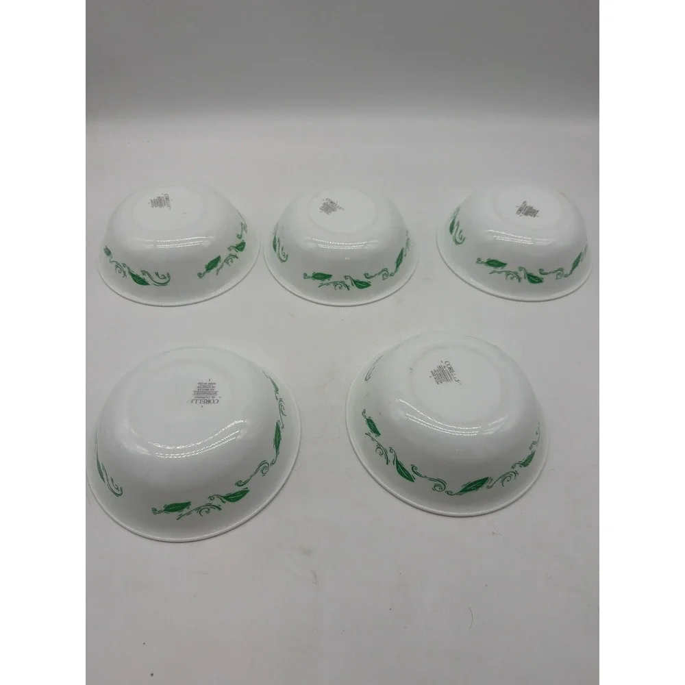 CORELLE SPEARMINT SOUP / CEREAL BOWLS 18 OUNCE x 5‎